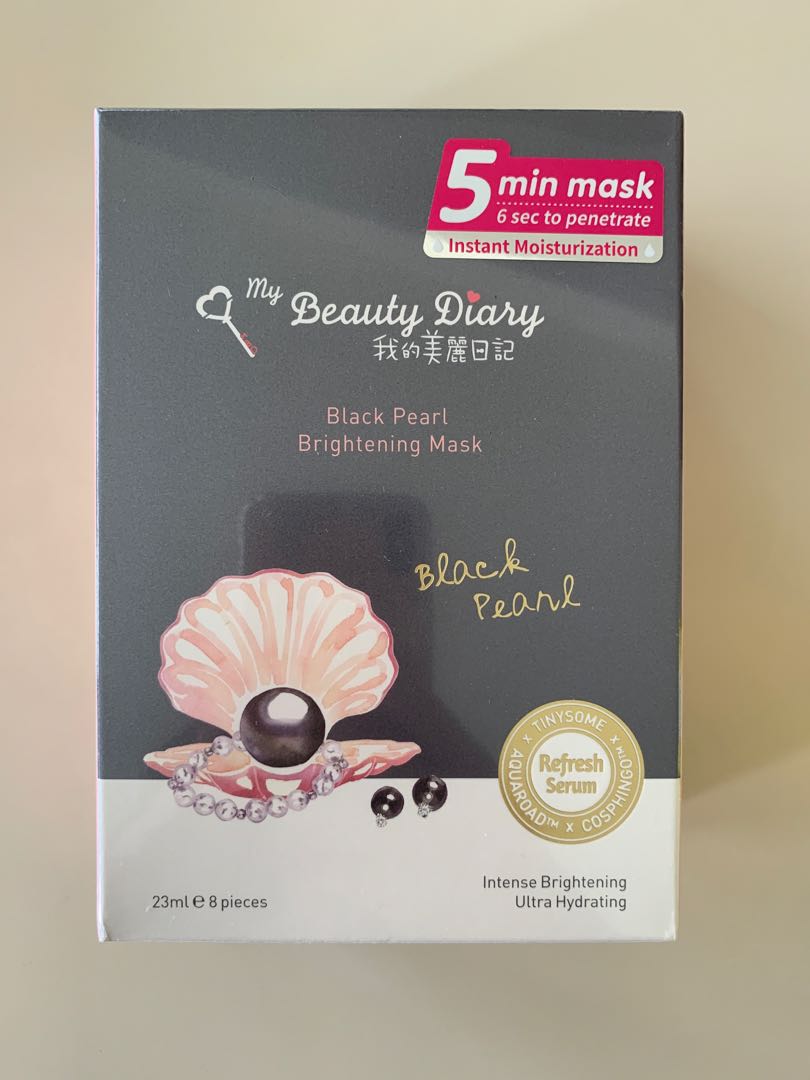 My Beauty Diary Black Pearl Mask Beauty Personal Care Face Face Care On Carousell