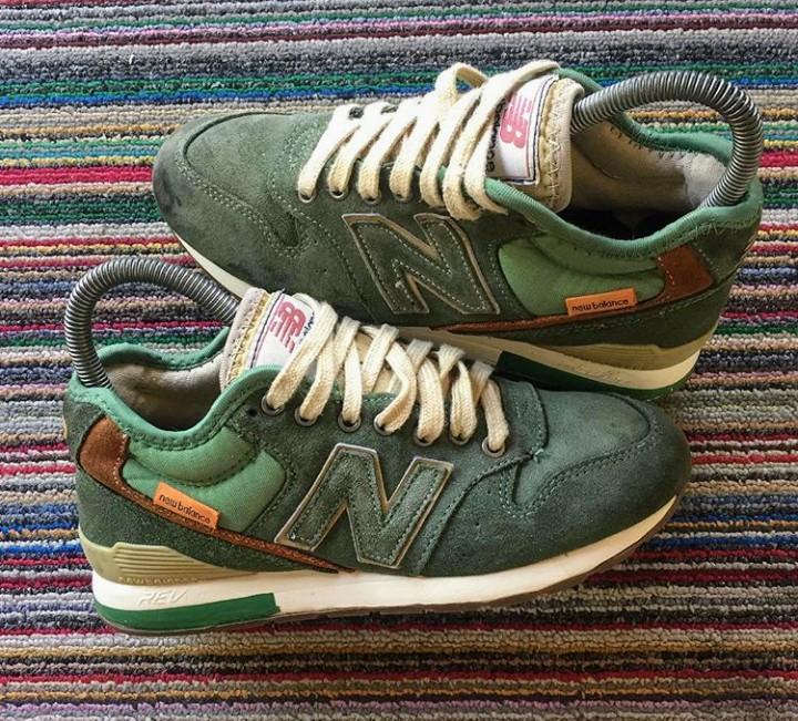 New balance 996 shop dark green