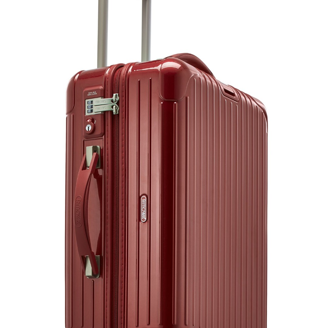 rimowa salsa deluxe oriental red