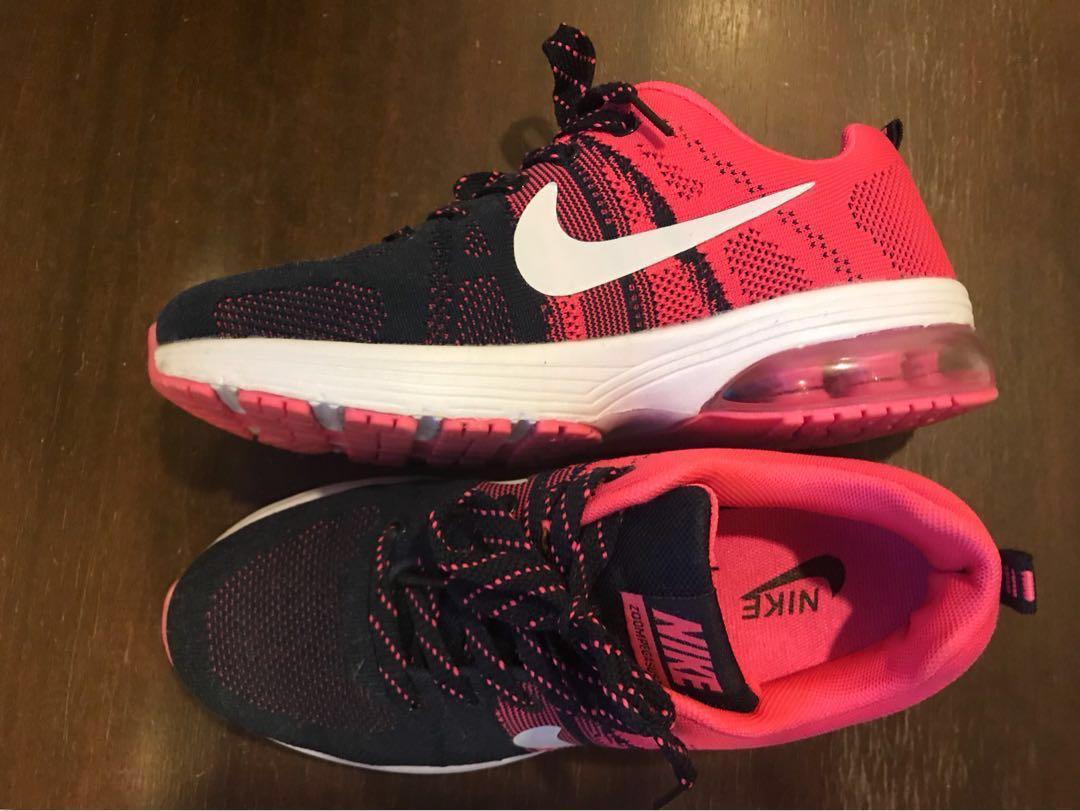 pink and purple nike shoes