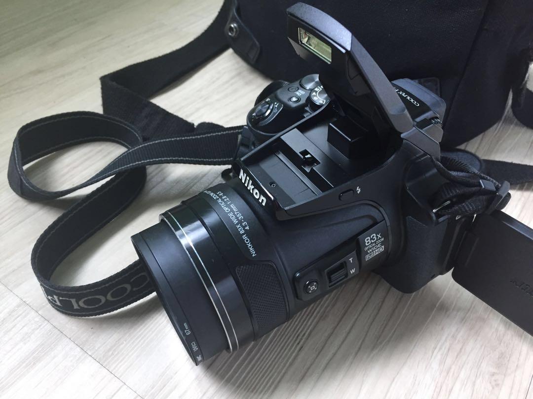 Nikon Coolpix P900 & Manfrotto tripod, Photography, Cameras on Carousell