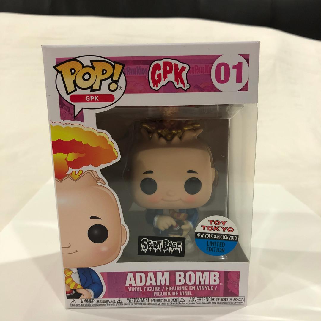 adam bomb metallic funko