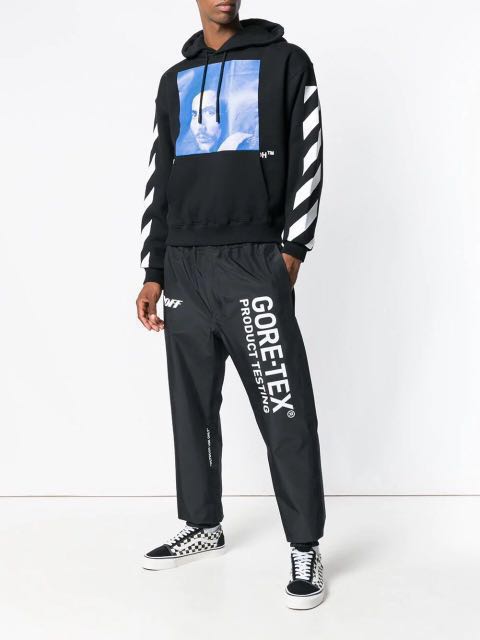 Off white top bernini hoodie black