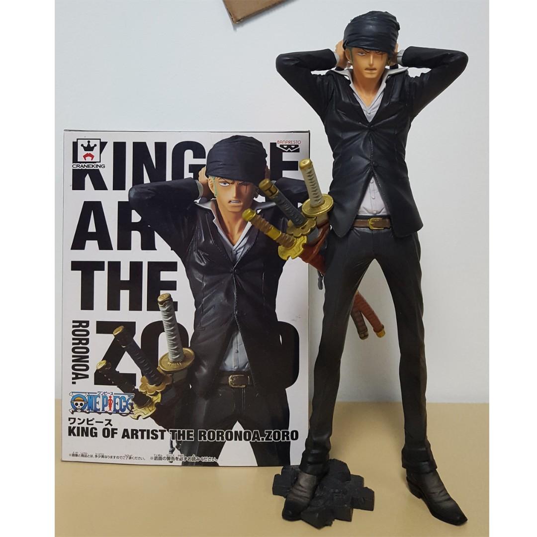 One Piece Roronoa Zoro King Of Artist Banpresto Hobbies Toys Toys Games On Carousell