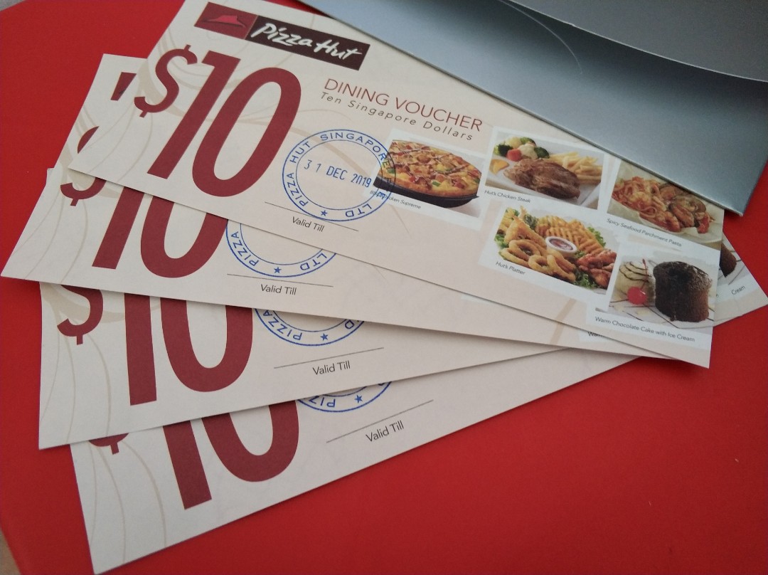 Pizza Hut Voucher, Tickets & Vouchers, Vouchers on Carousell