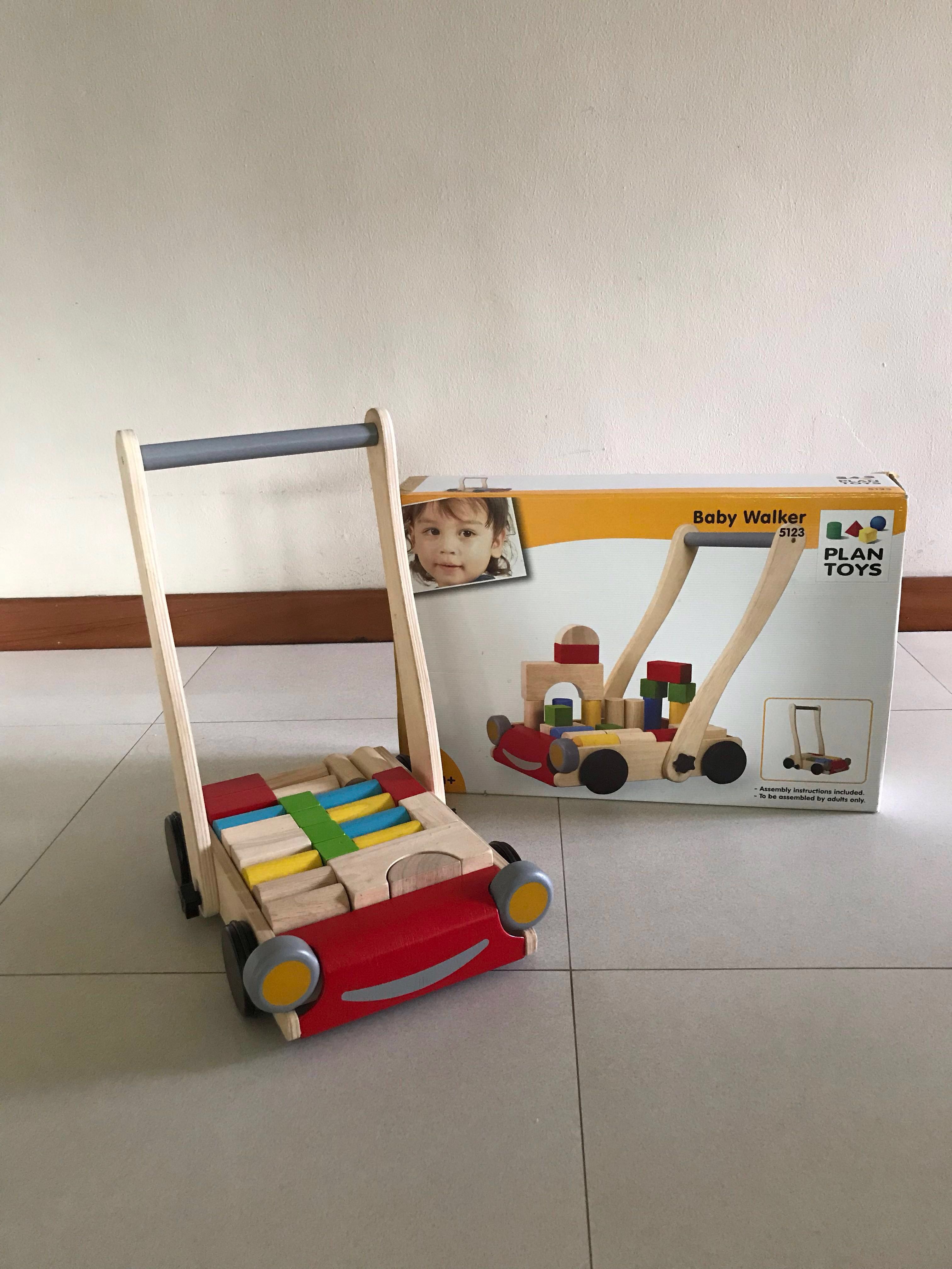 plan toys wooden walker