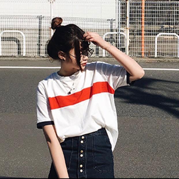 Preorder Women S New White Short Sleeved T Shirt Women S Korean