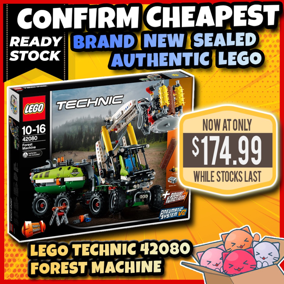 lego technic forest machine
