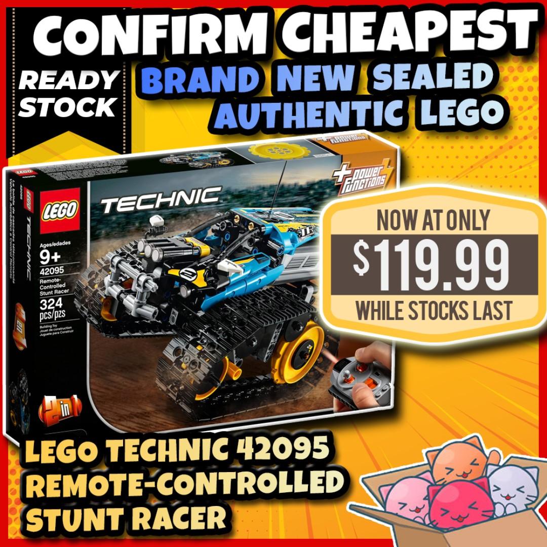 READY STOCK Brand New Sealed Authentic LEGO TECHNIC 42095 Remote Controlled Stunt Racer Hobbies Toys Toys Games on Carousell