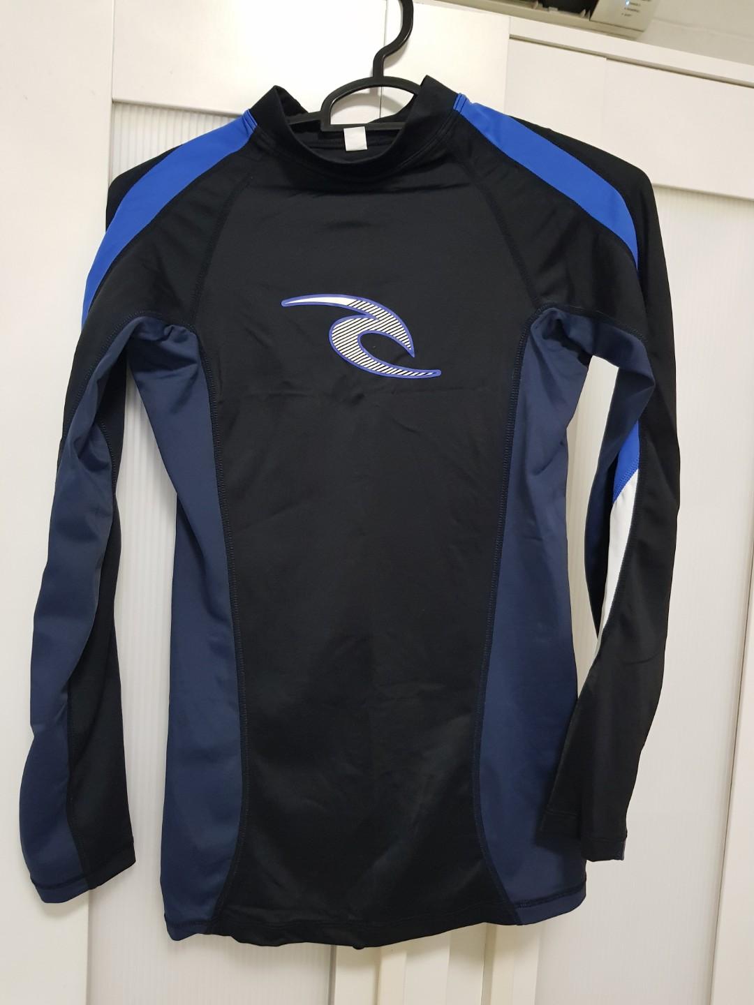 RIP Curl Rash Guard, Sports Equipment, Exercise & Fitness, Toning