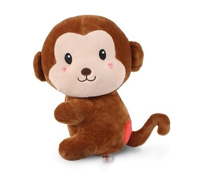 fluffy monkey toy