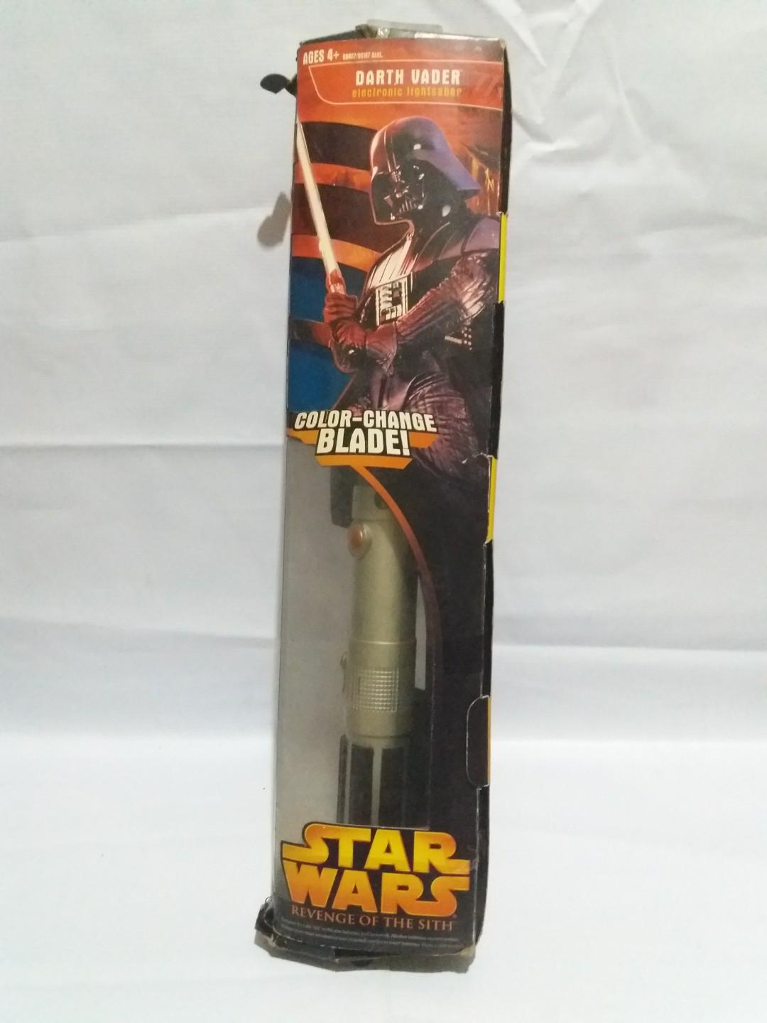 star wars anakin to darth vader color change lightsaber toy