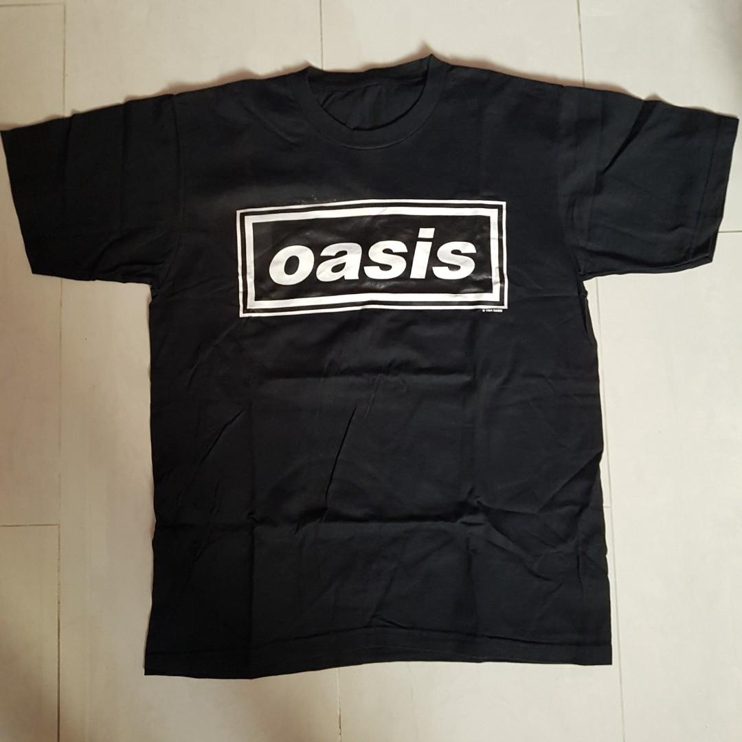 1994年製 OASIS ファースト アメリカツアーTシャツ オアシス 90s Tシャツ/カットソー(半袖/袖なし) 超格安価格