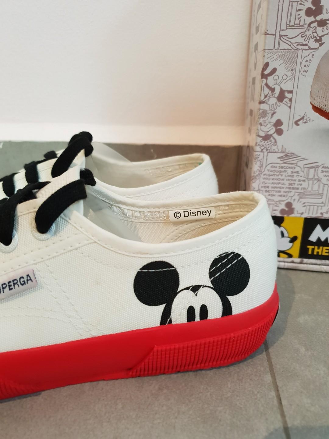 Superga mickey mouse shoes discount
