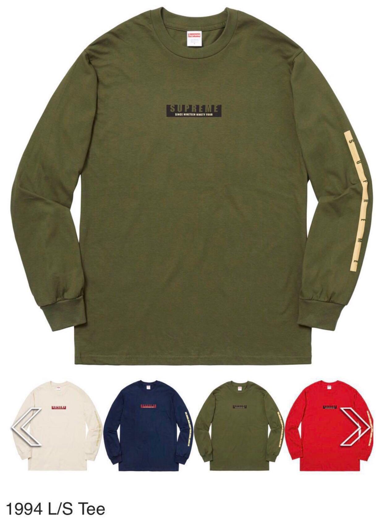 Supreme long sales sleeve 1994