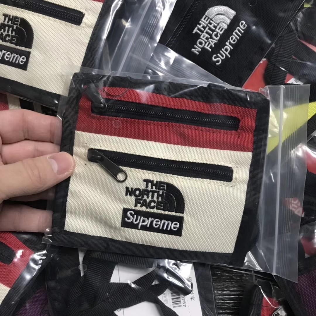 Supreme tnf deals travel wallet