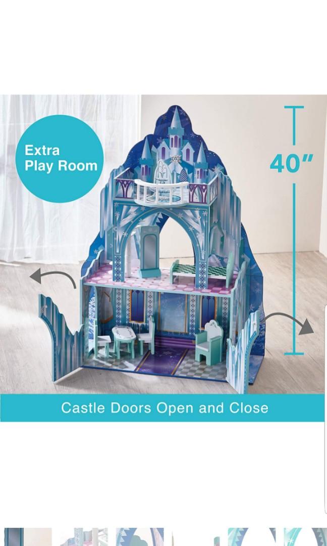 wooden dolls house for barbie