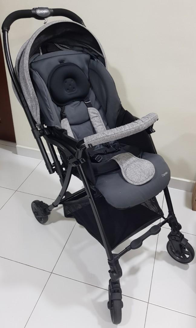 Used Capella Wi Lite S201 17 Grey Stroller Babies Kids Going Out Strollers on Carousell