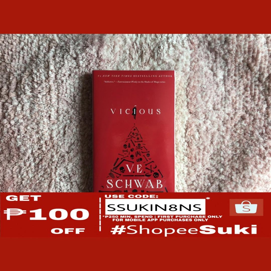Vicious V E Schwab Books Books On Carousell