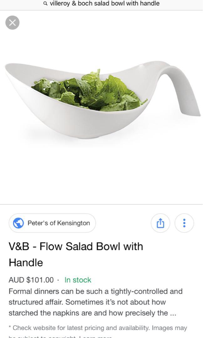 Villeroy Boch Salad Bowl With Handle Home Appliances