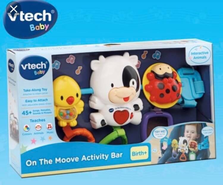 vtech baby on the moove activity bar
