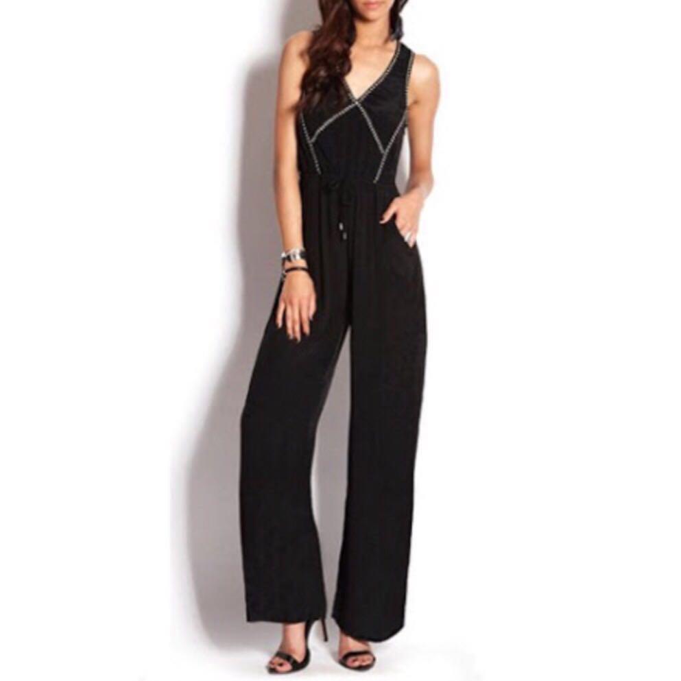 wish black jumpsuit