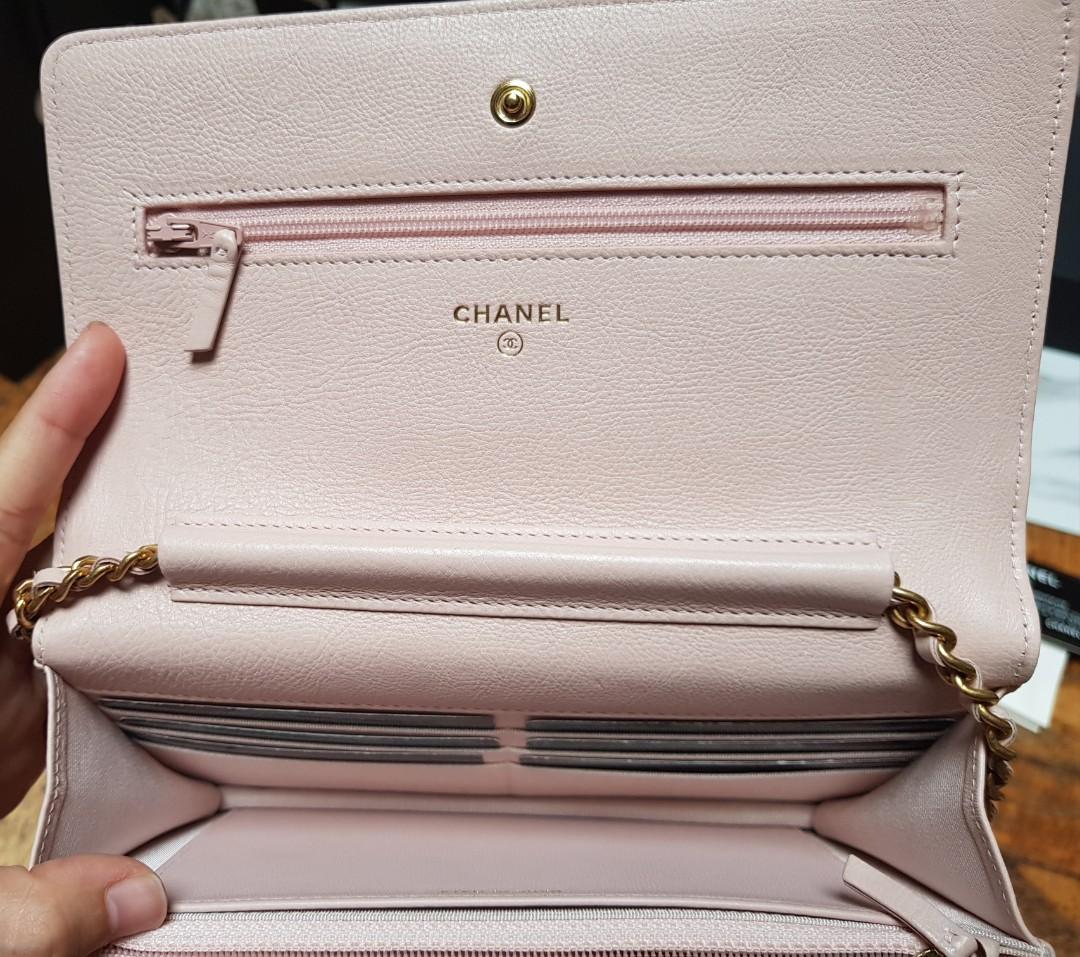 CHANEL TRENDY CC WOC in BABY PINK