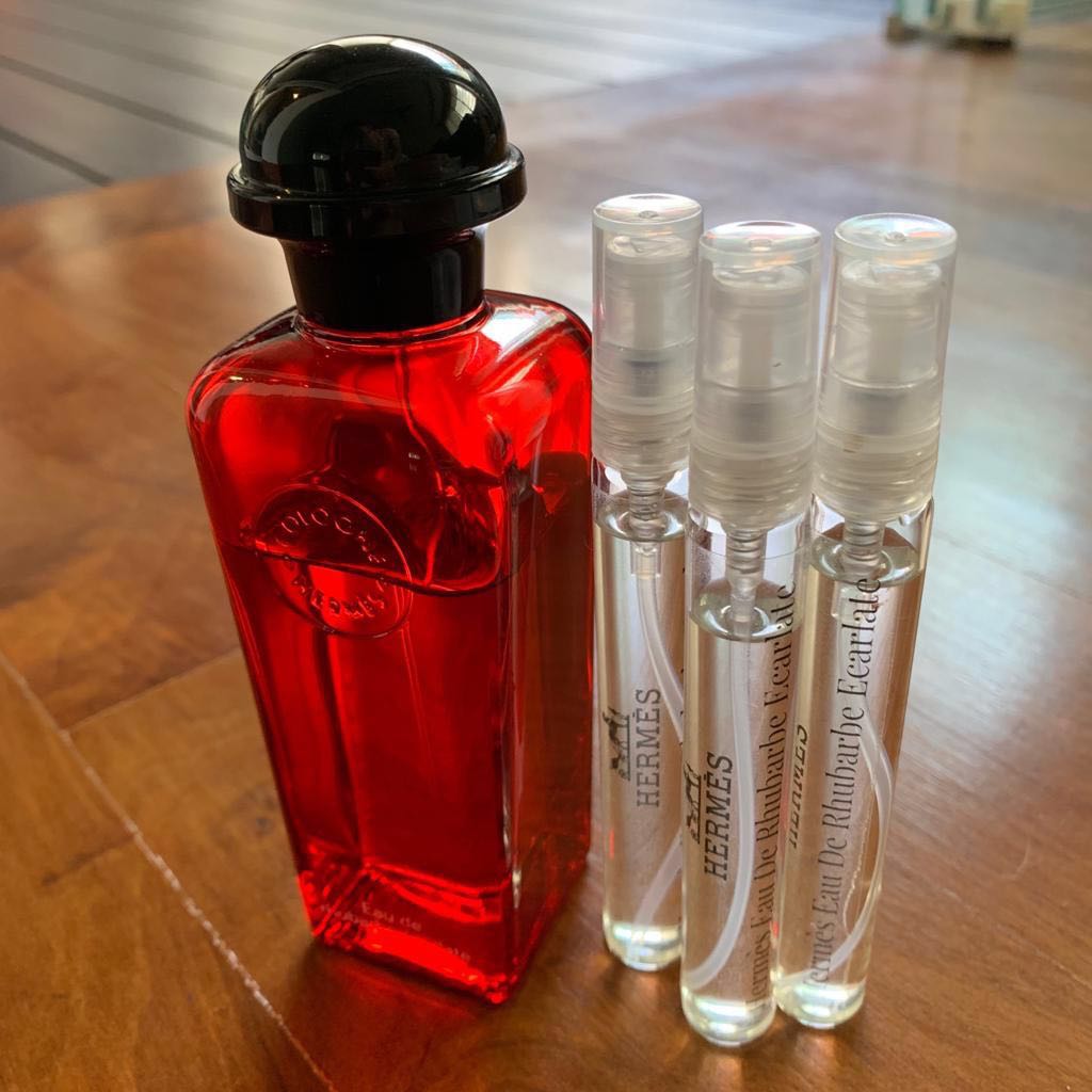 10 Ml Hermes Rhubarbe Ecarlate Cologne For Her And Him Perfume