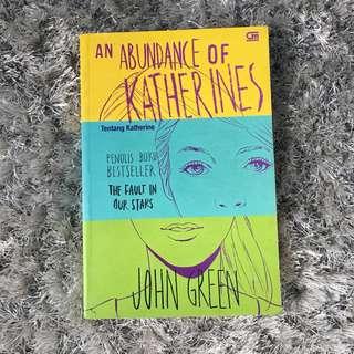 An Abundance of Katherines by John Green