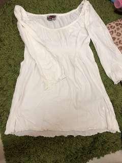 Zara trafaluc white top authentic