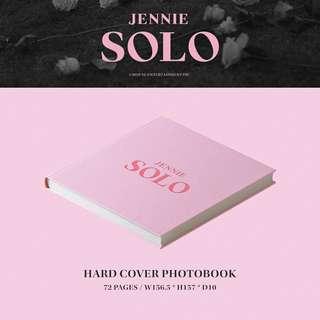 jennie SOLO CD + photobook with photocard, lyrics card and folded poster
