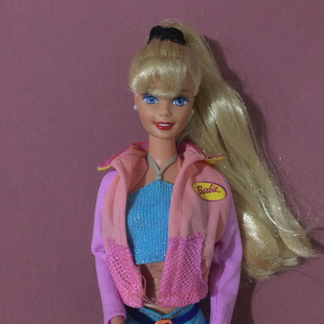 gymnast barbie 90s