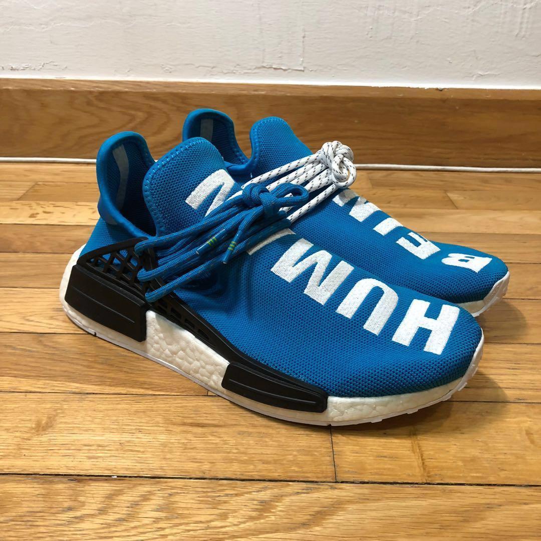 Human race sales blue shoes