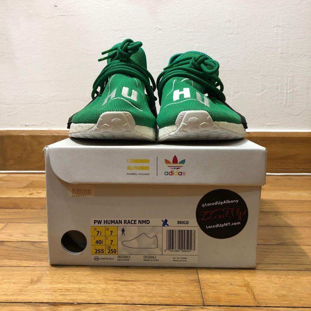 adidas NMD R1 Pharrell HU Green Men's - BB0620 - US