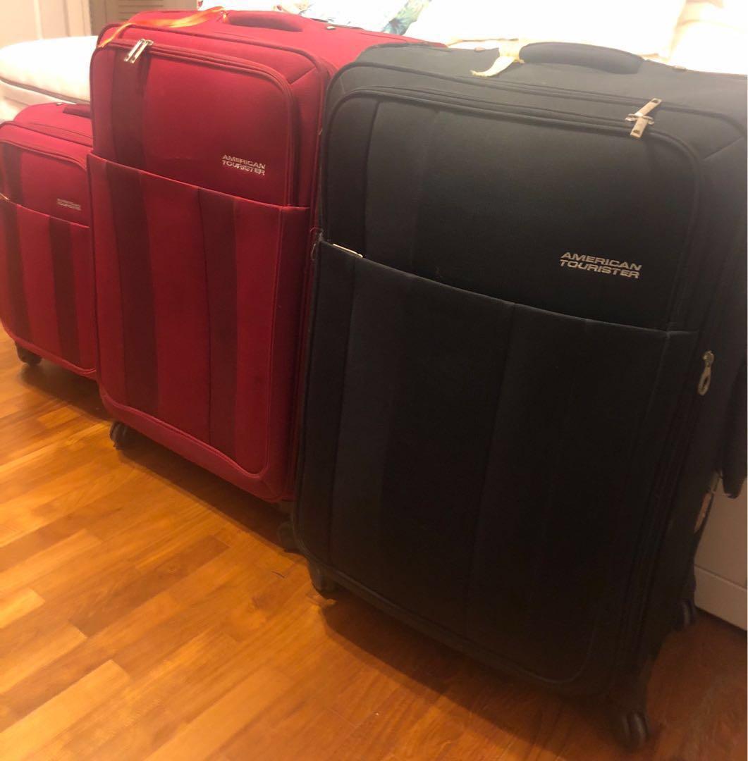 american tourister luggage biggest size