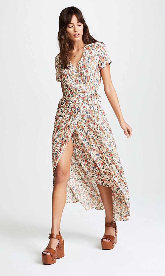 Auguste the label wrap dress cheap