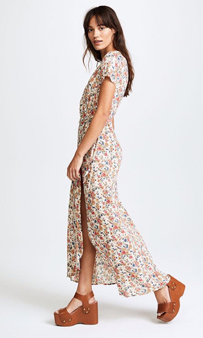 auguste the label wrap dress