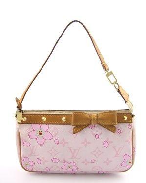 AUTHENTIC LOUIS VUITTON CHERRY BLOSSOM POCHETTE BAG - GOOD CONDITION, CLEAN  INTERIOR- (BOUGHT AROUND RM 3500+) - RM 655, Luxury, Bags & Wallets on  Carousell