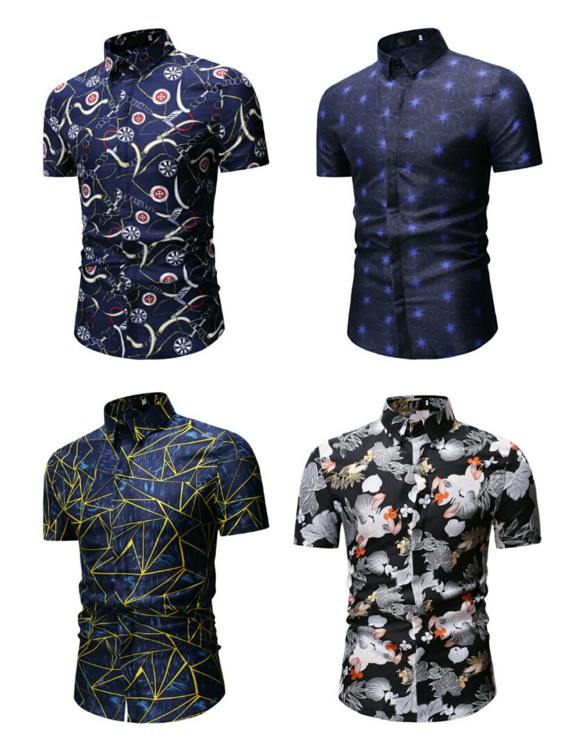 Baju Kemeja Lelaki Men S Fashion Clothes Others On Carousell