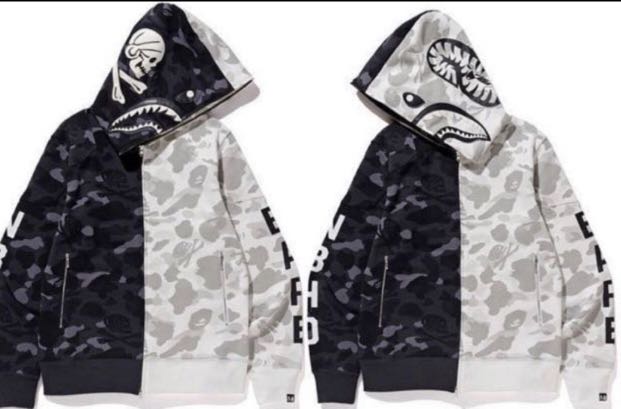 Hoodie bape x neighborhood store
