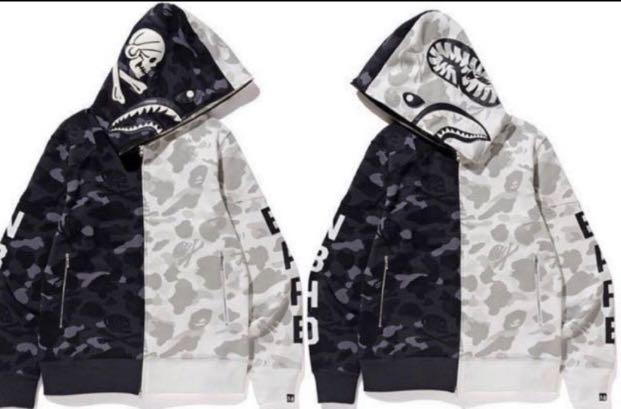 Bape shark cheap x neighborhood