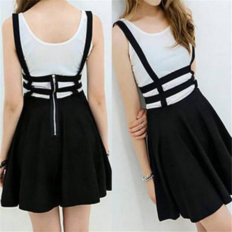 Suspender skater skirt clearance