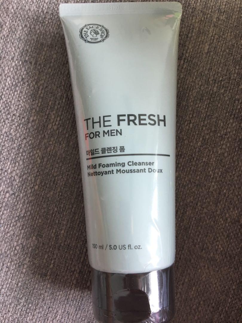 mild cleanser for men