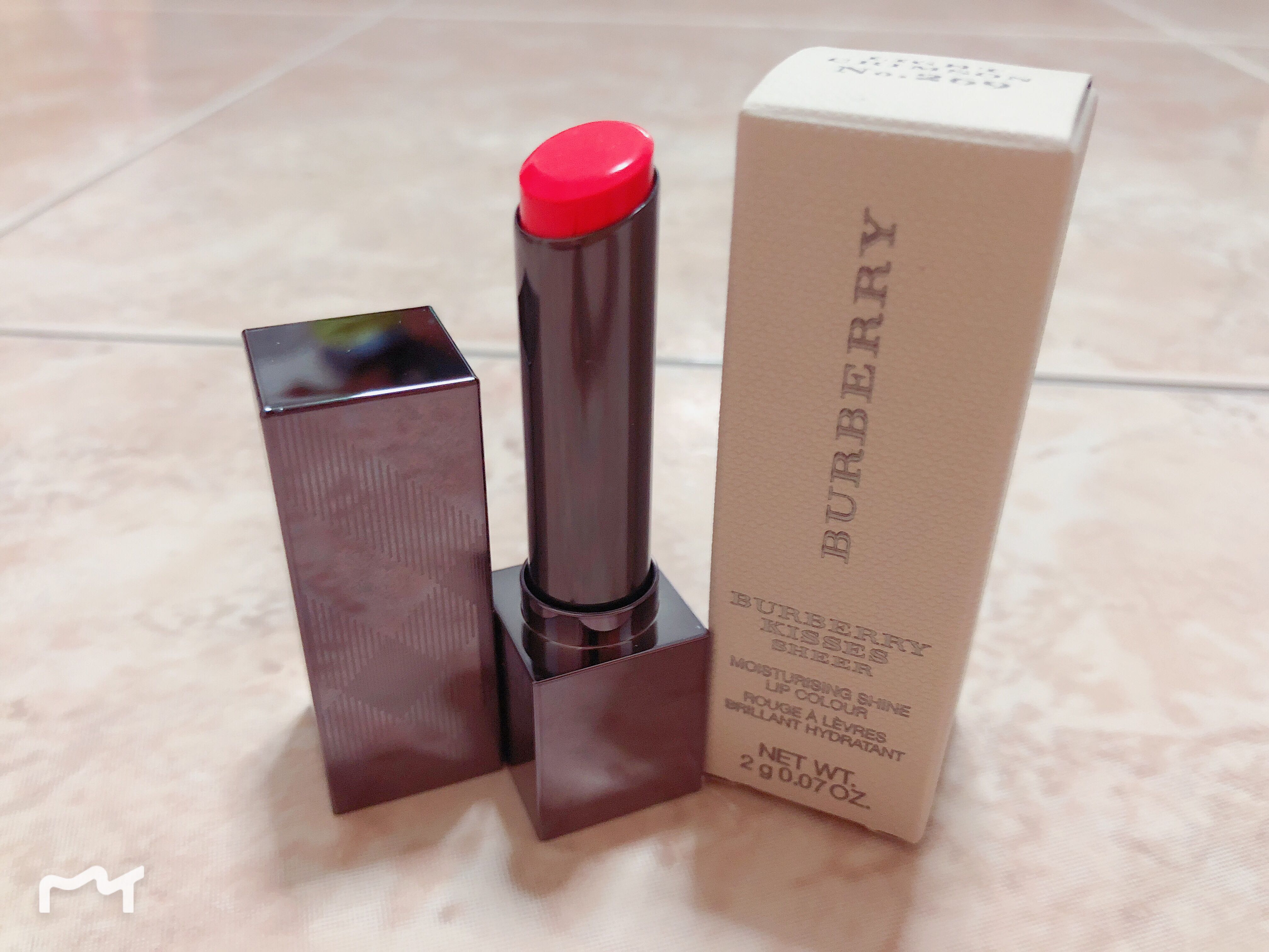 Burberry Kisses Sheer Light Crimson Lipstick Beauty Personal