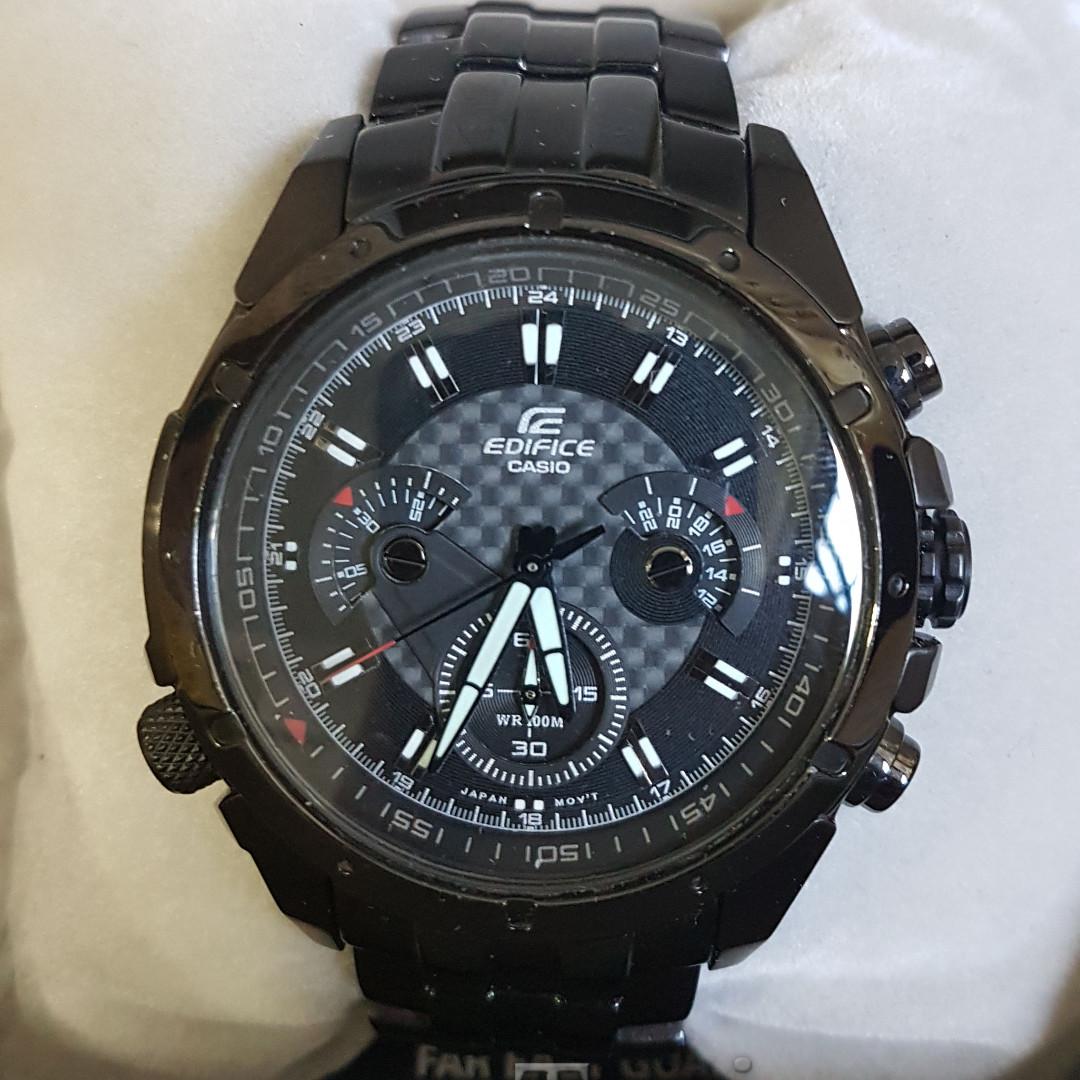 Casio Edifice Ef 535 BK Mobile Phones Gadgets Wearables