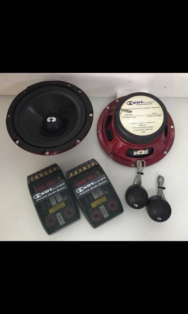 2 ohm component speakers
