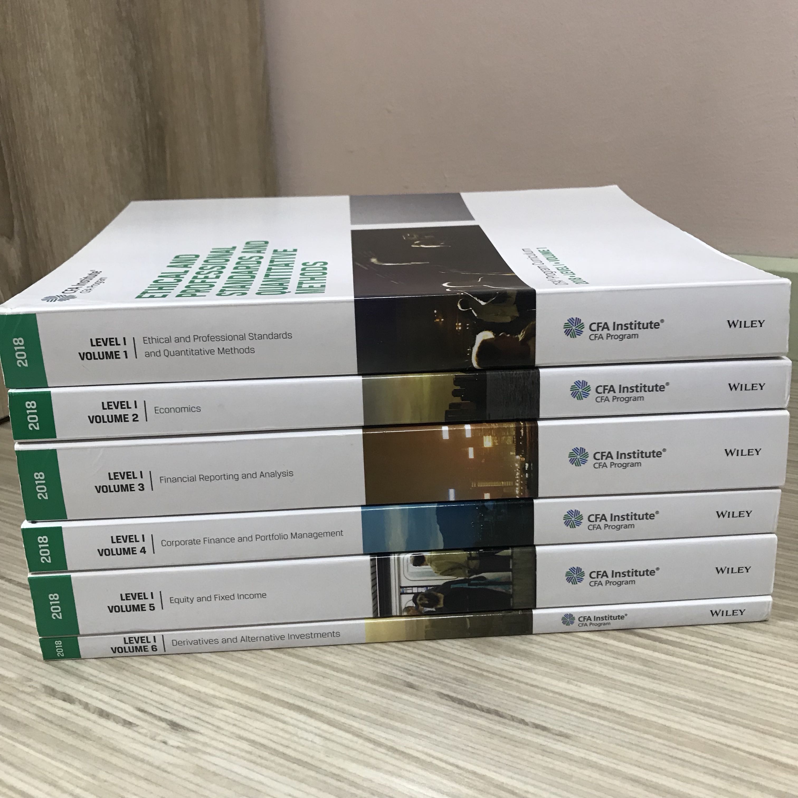 CFA Level 1 2018 6冊