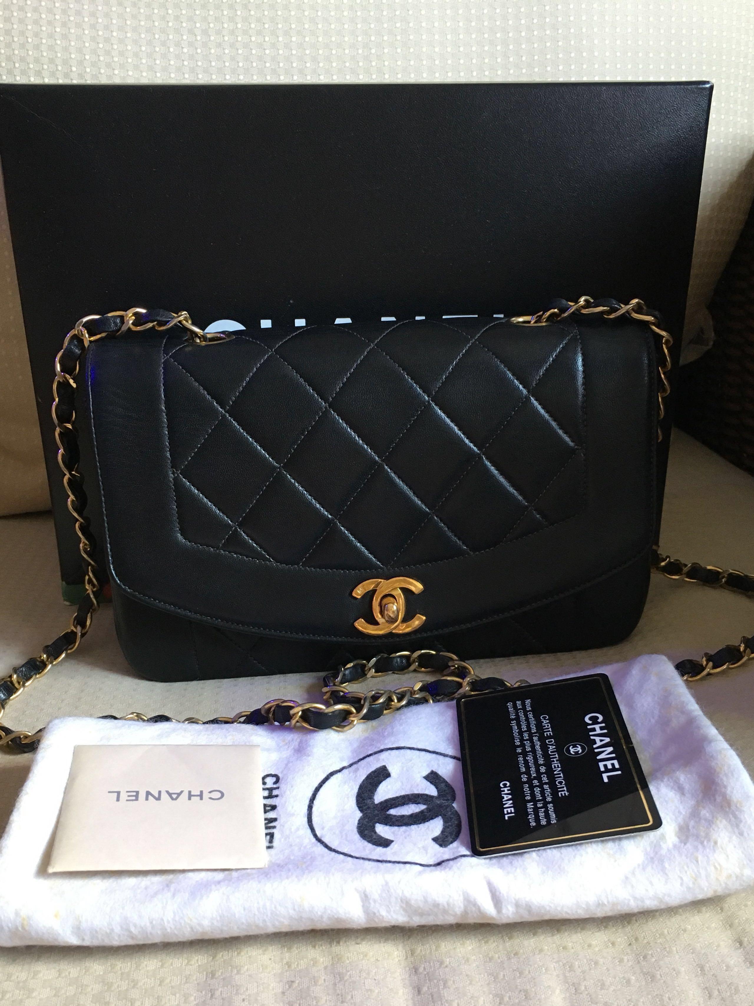 Chanel diana flap bag, Luxury, Bags & Wallets on Carousell