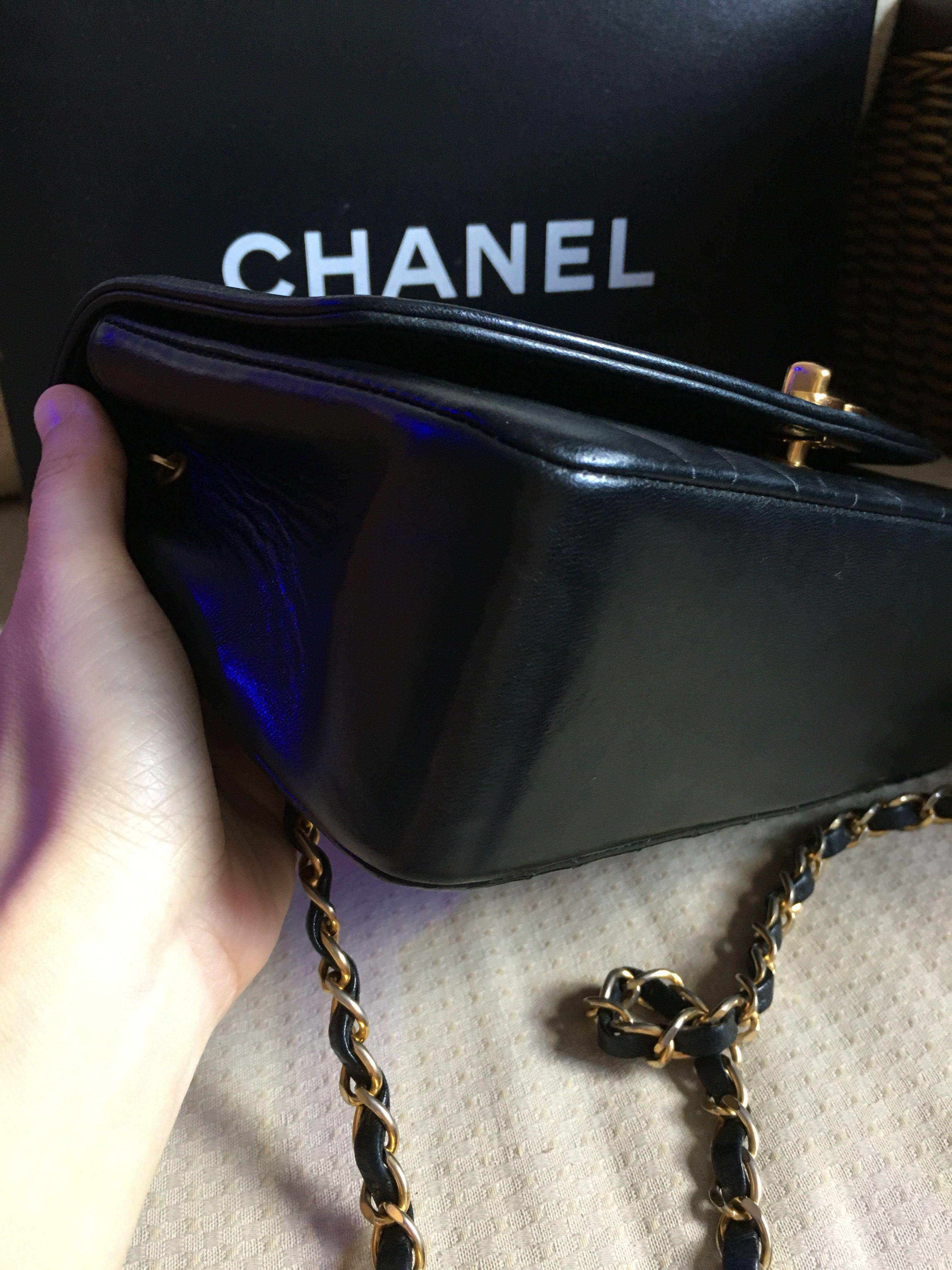 Royal Bag Spa Melbourne - On offer is this CHANEL DIANA vintage medium  single flap bag. Chanel vintage Diana single flap bag named after Princess  Diana who owned the small version and