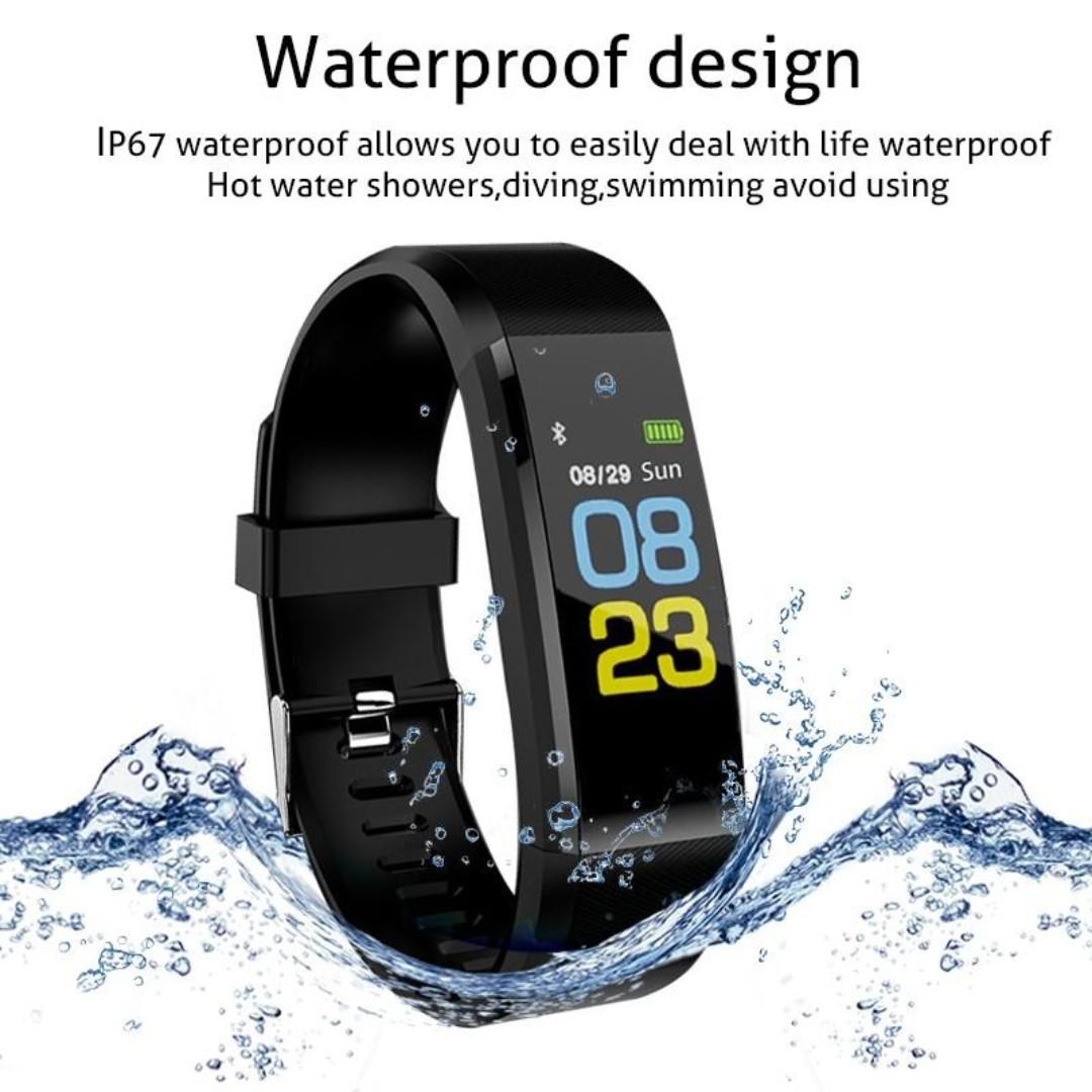 New Fashion Coloured Waterproof Smart Bracelet Sport Smart Watch